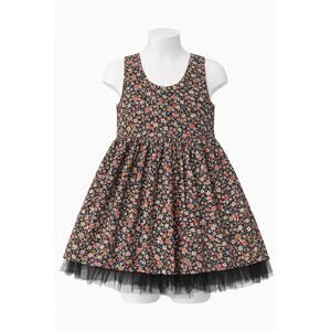 Lacy Lane Toddler Girl Floral Dress 4T Sleeveless A-Line Knee Length